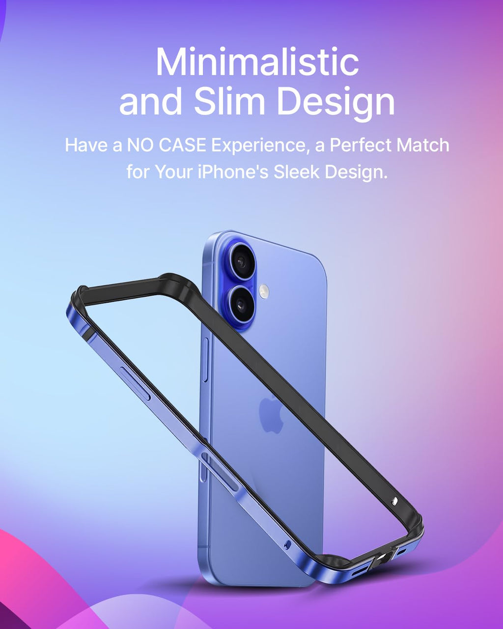 Aluminum Bumper Mag-Safe Wireless Charging Case For iPhone