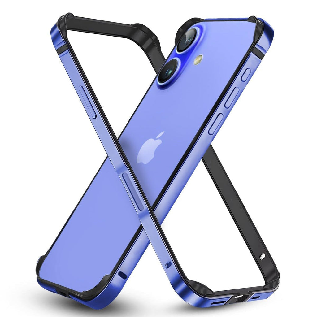 Aluminum Bumper Mag-Safe Wireless Charging Case For iPhone