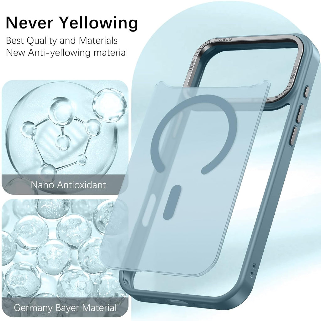 Slim Matte Anti-Fingerprint Full Body Military Grade Protection for iPhone