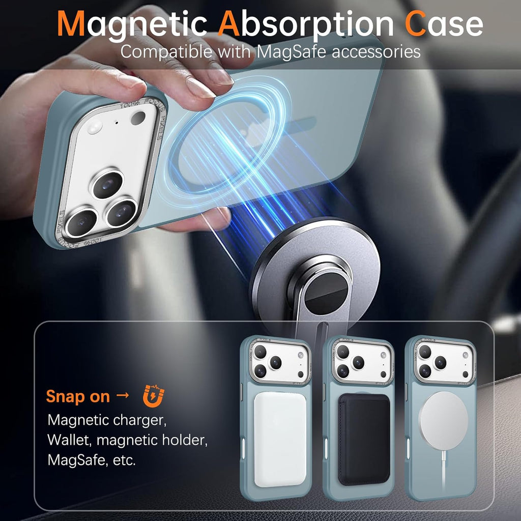 Slim Matte Anti-Fingerprint Full Body Military Grade Protection for iPhone