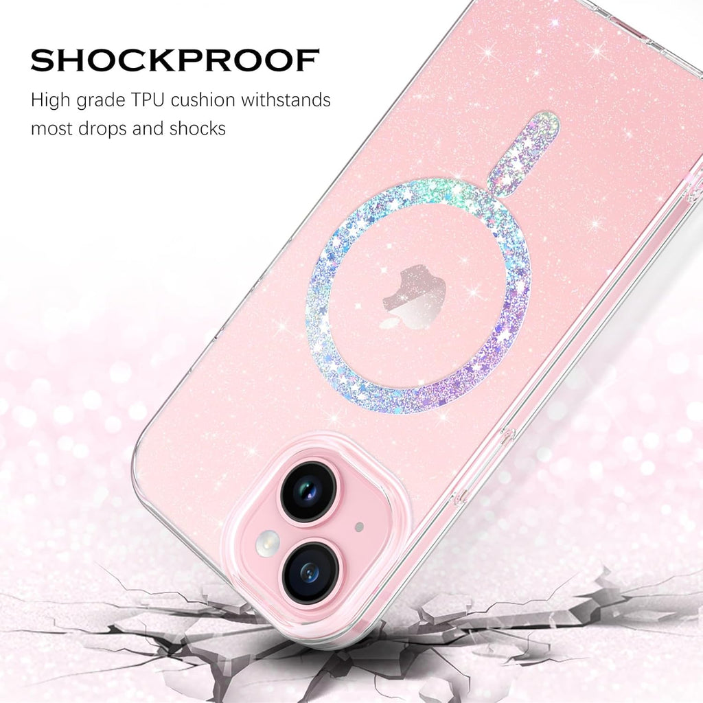 Magsafe Sparkling Design Slim Anti-Fingerprint for iPhone