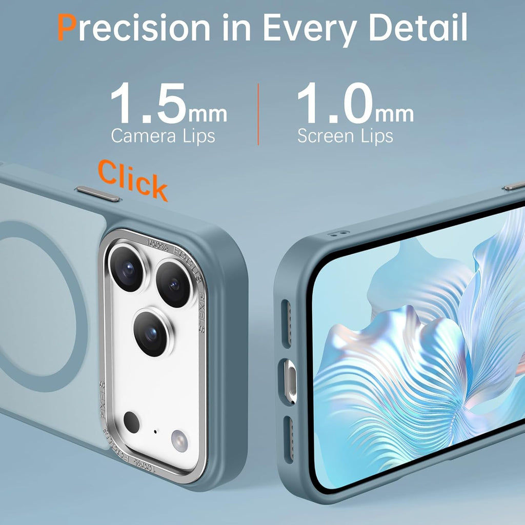 Slim Matte Anti-Fingerprint Full Body Military Grade Protection for iPhone