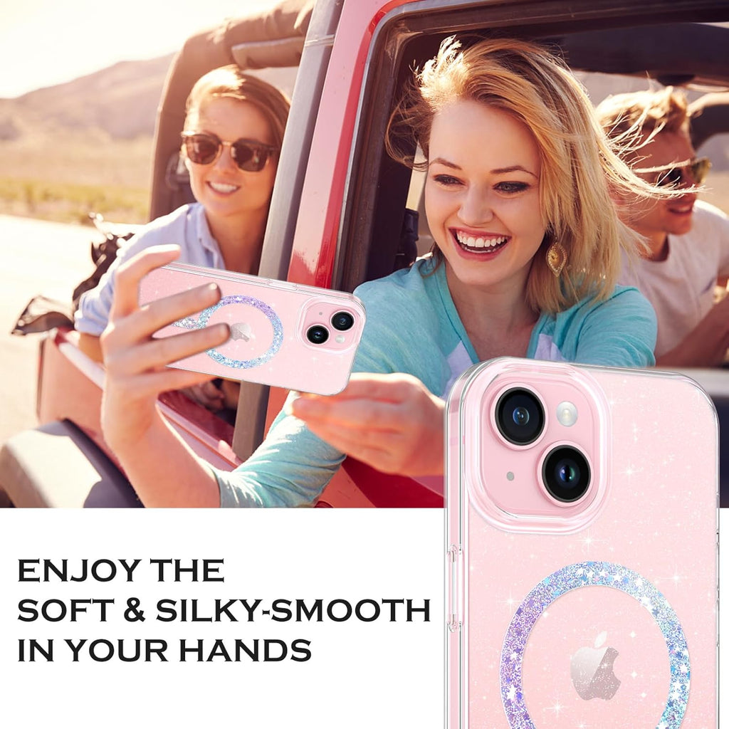 Magsafe Sparkling Design Slim Anti-Fingerprint for iPhone