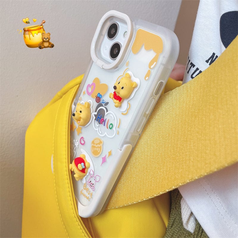Winnie The Pooh Stand Case For iPhone
