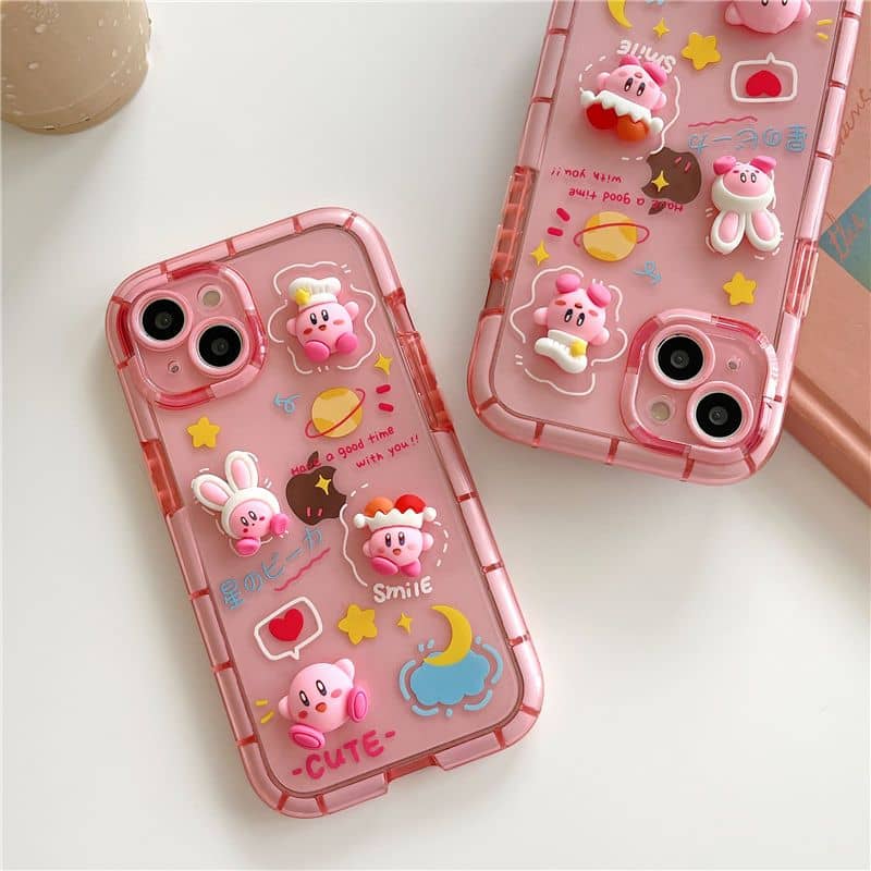 Animated Cartoon Pink Kitty iPhone Case