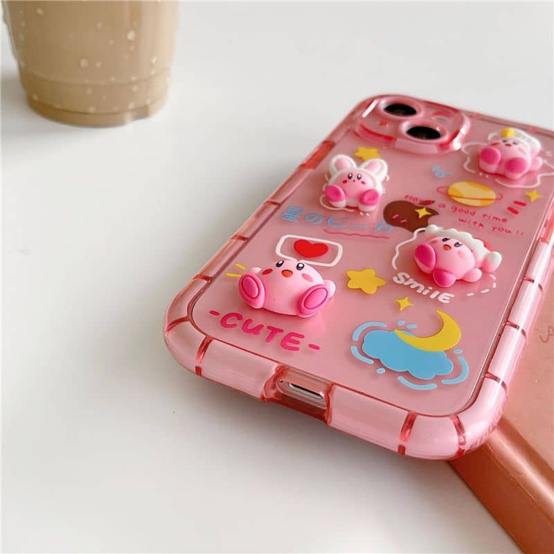 Animated Cartoon Pink Kitty iPhone Case