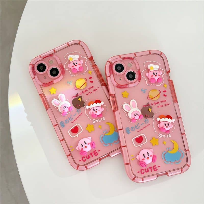 Animated Cartoon Pink Kitty iPhone Case