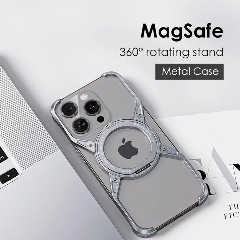 Titanium Frameless Cooling Bracket Case  For iPhone