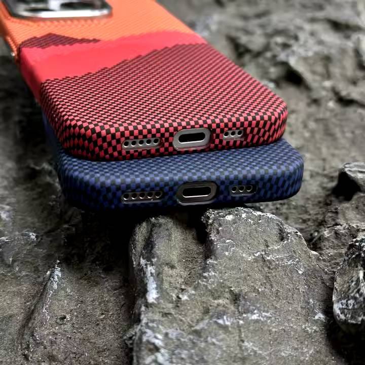 Alpine Luminate Kevlar Textured Case For iPhone