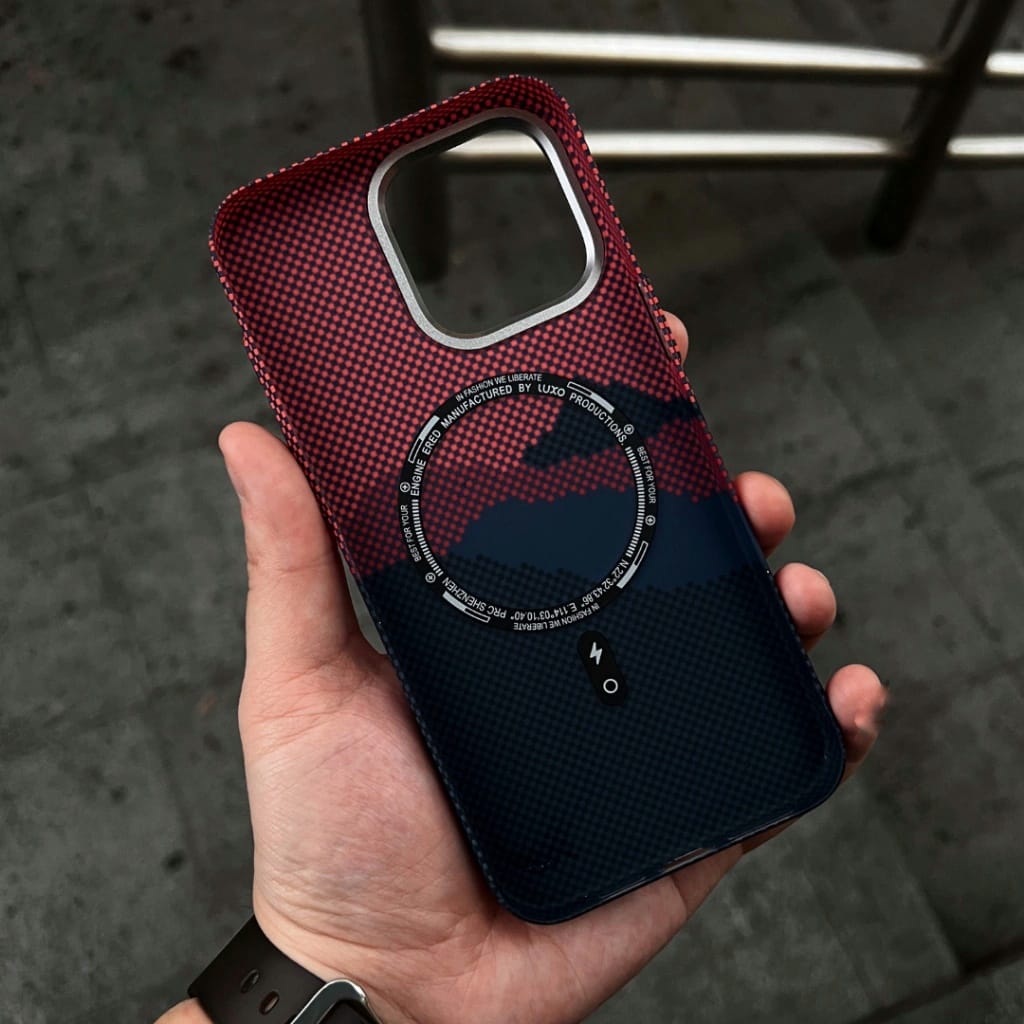 Alpine Luminate Kevlar Textured Case For iPhone