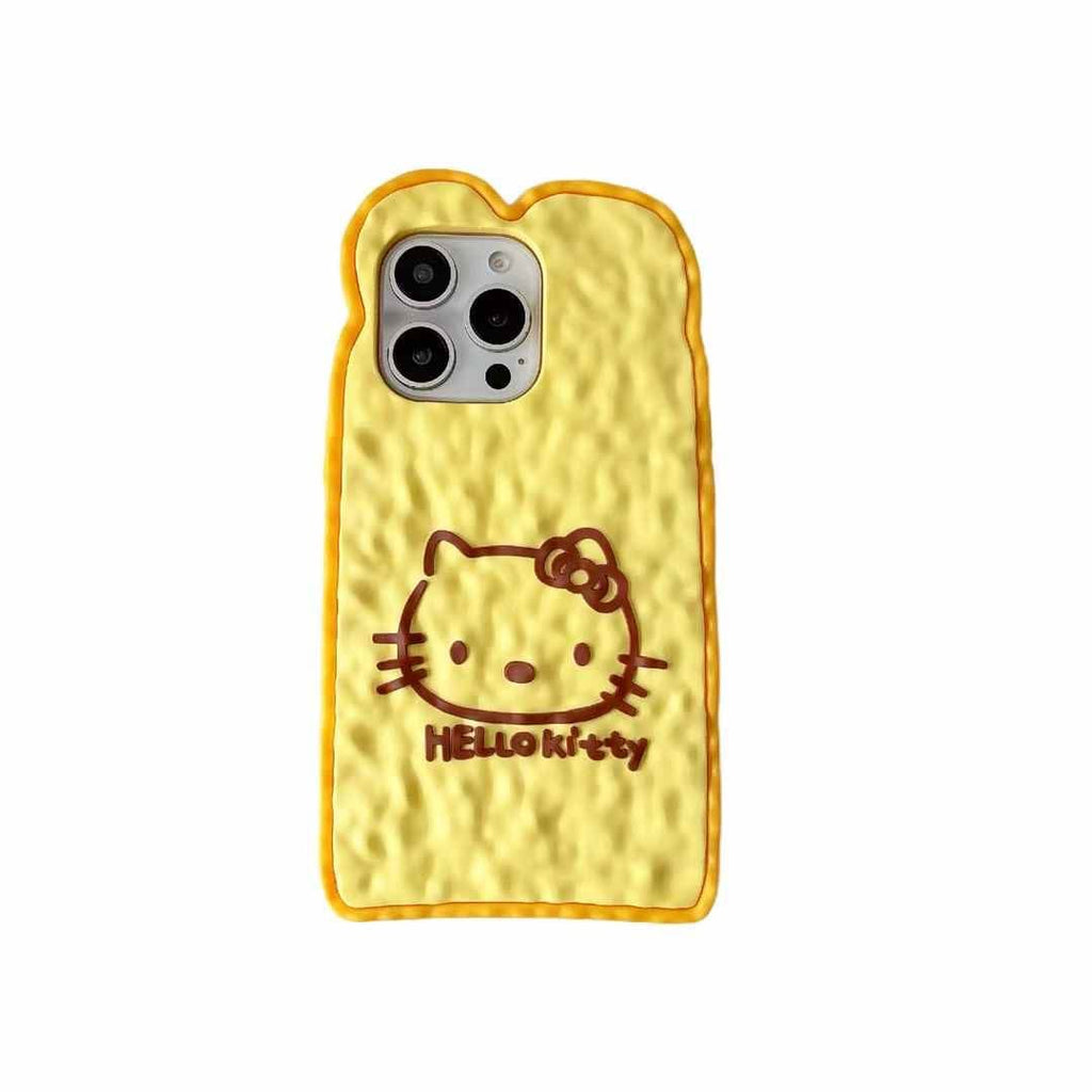 Kitty Bread Silicon Case For iPhone