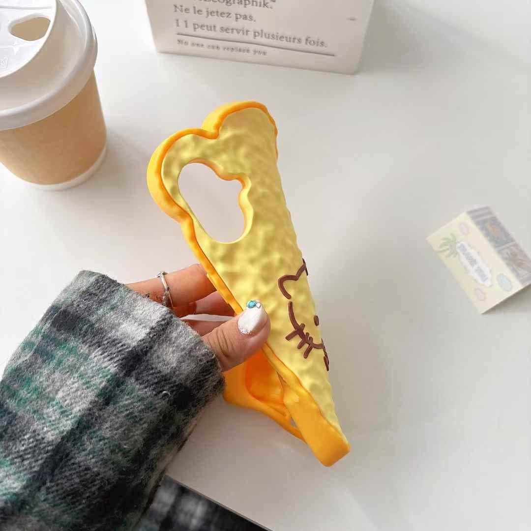 Kitty Bread Silicon Case For iPhone