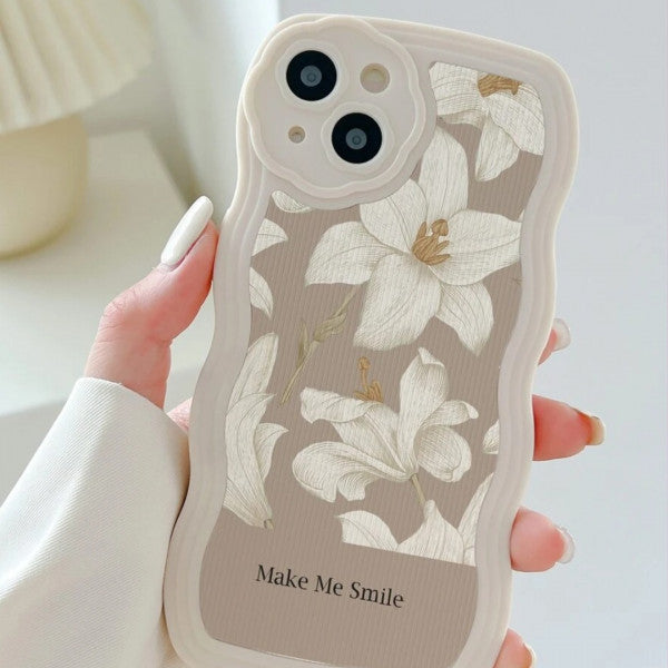 Floral Cover For iPhone