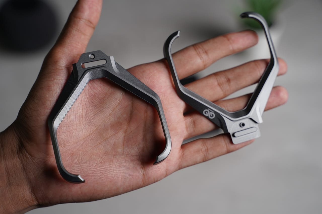 Anti-Fingerprint Titanium XBumper Metal Case for iPhone