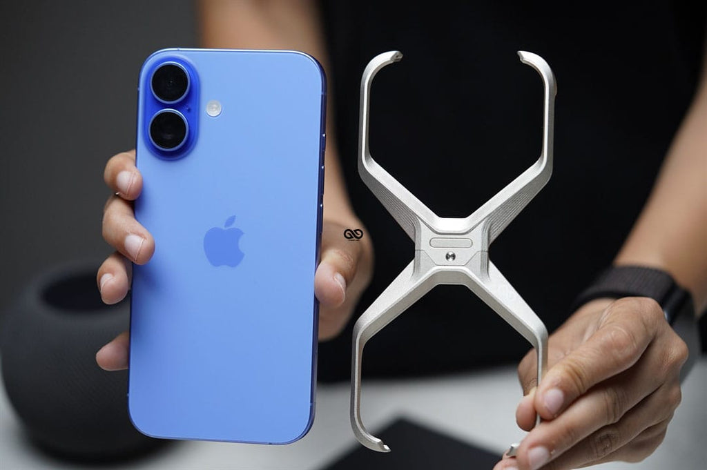 Anti-Fingerprint Titanium XBumper Metal Case for iPhone