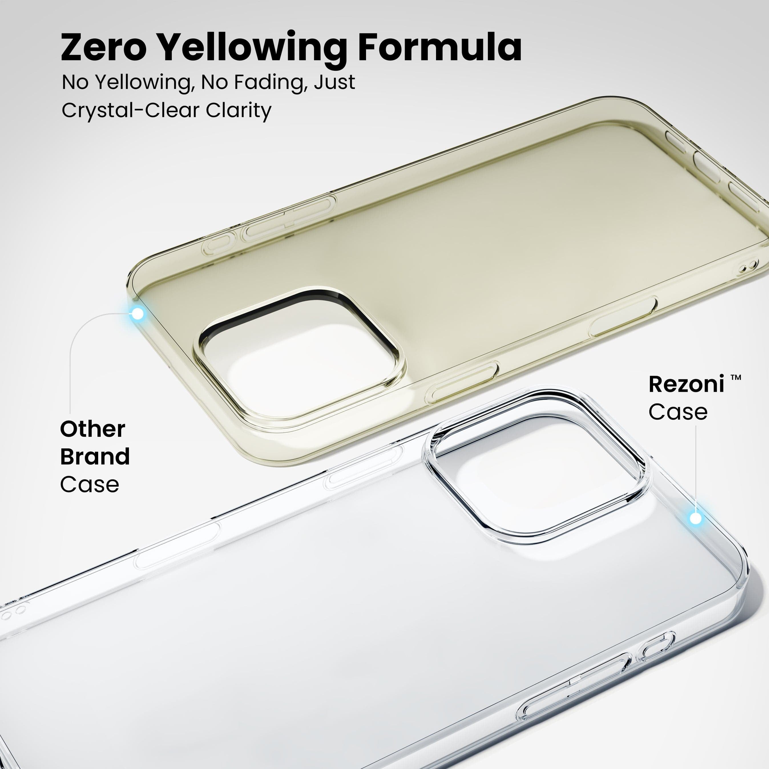 Anti-Yellow Non-Magsafe Clear Case
