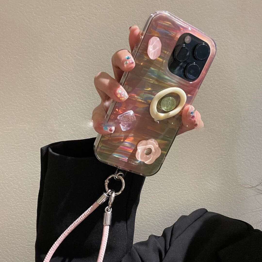 Crystal Whirl Case For iPhone