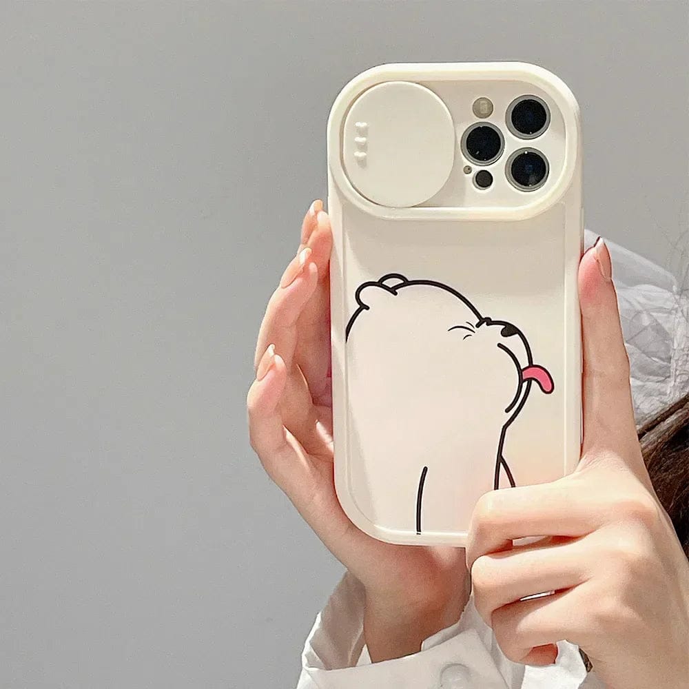 Silicone Bear Case For iPhone