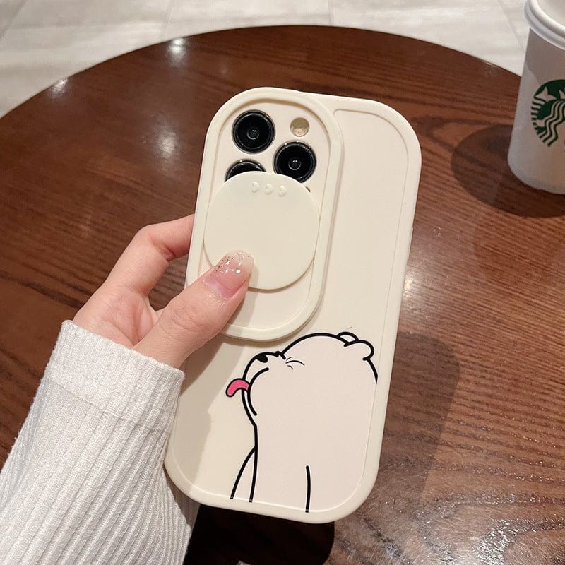Silicone Bear Case For iPhone