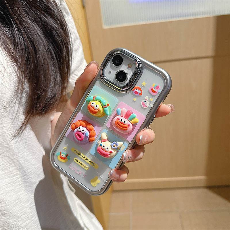 Trendy Humorous Cartoon Avatar Case For iPhone