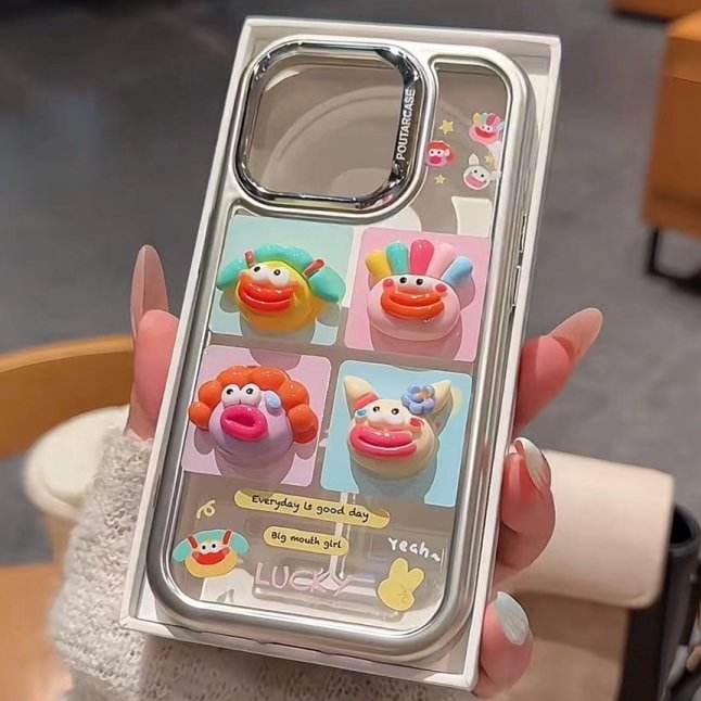 Trendy Humorous Cartoon Avatar Case For iPhone