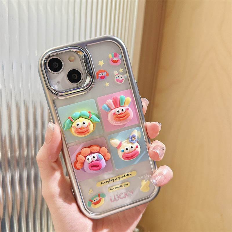 Trendy Humorous Cartoon Avatar Case For iPhone