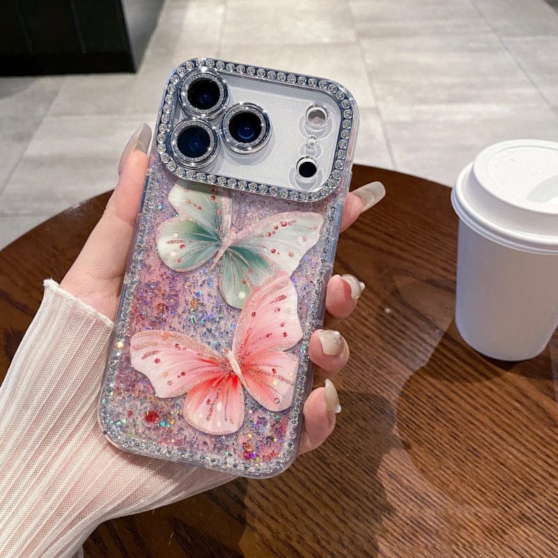 Starlit Butterfly Case For iPhone