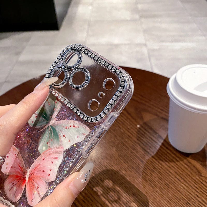 Starlit Butterfly Case For iPhone