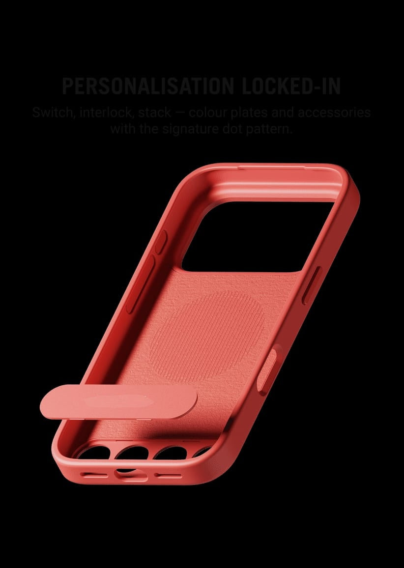 Coral Stack Signature Phone Case Cover for iPhone