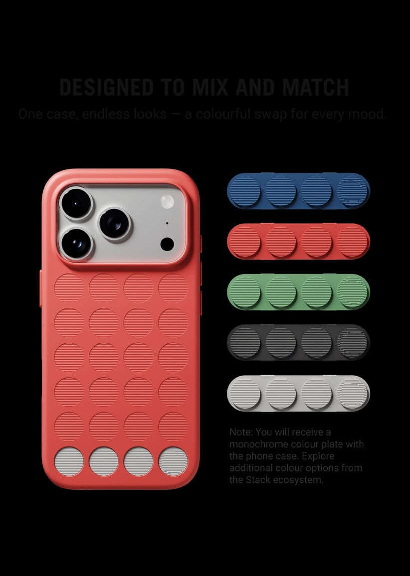 Coral Stack Signature Phone Case Cover for iPhone