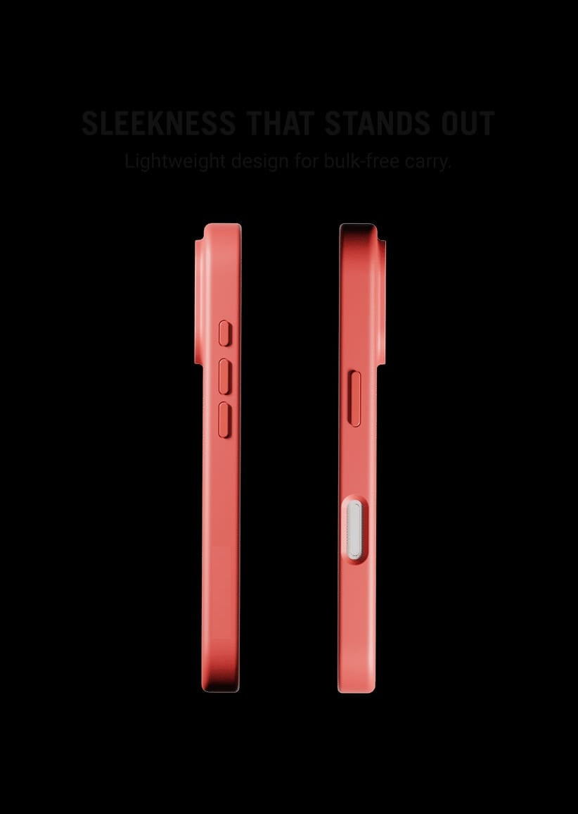 Coral Stack Signature Phone Case Cover for iPhone