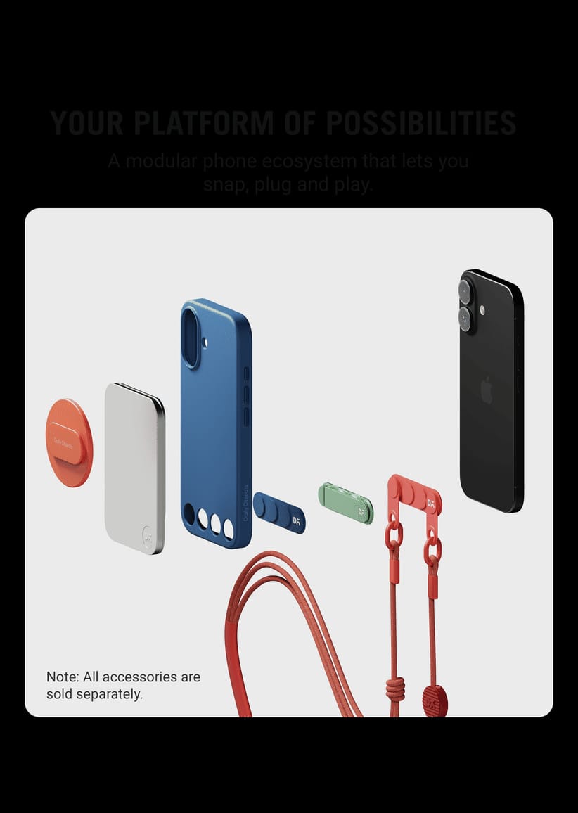 Coral Stack Signature Phone Case Cover for iPhone