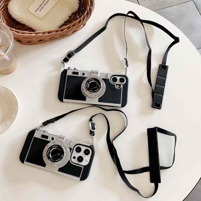 Retro Camera Phone Mobile Case For iPhone
