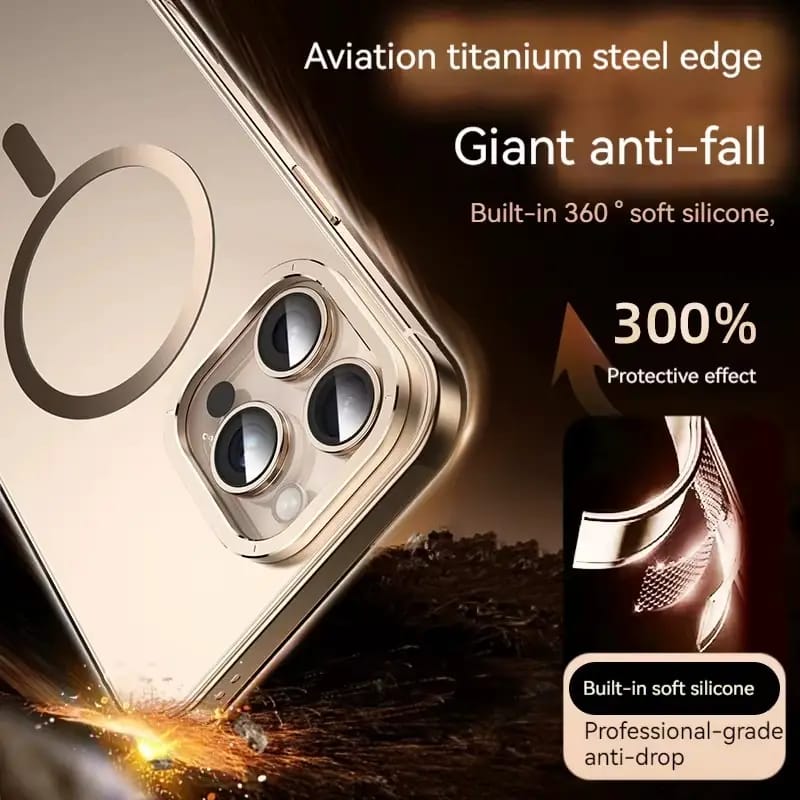Metal Frame Shockproof Shield for iPhone