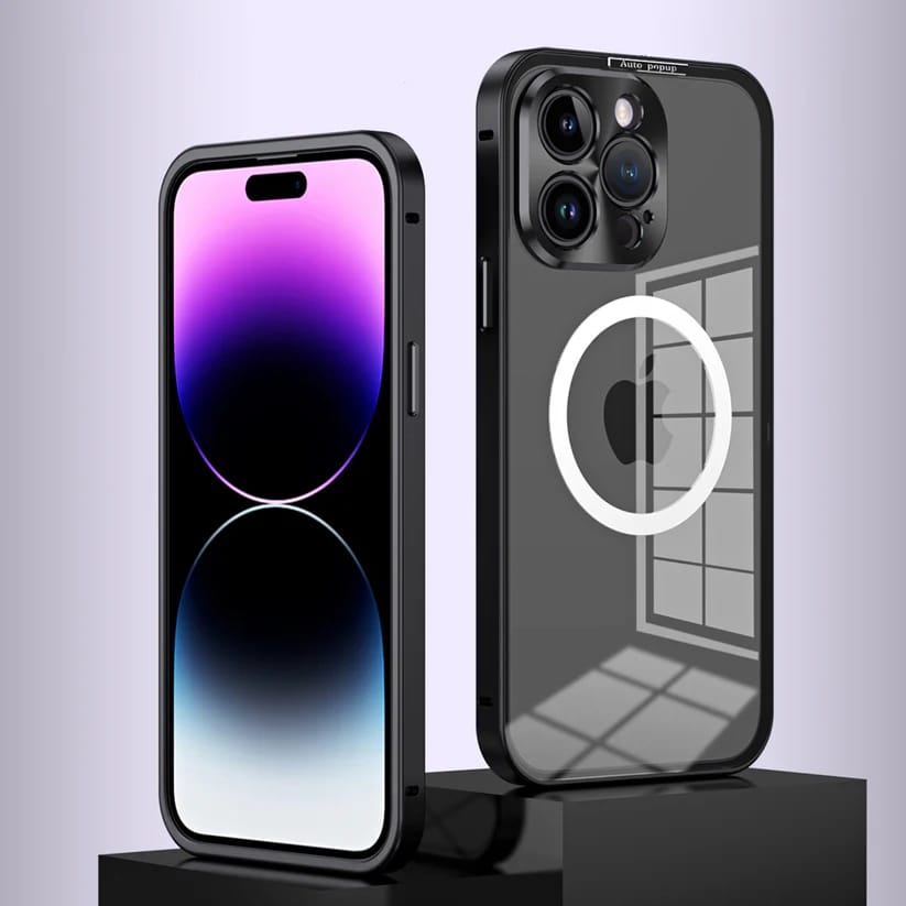 Luxury Ultra-Thin Matte Metal Frame Case for iPhone