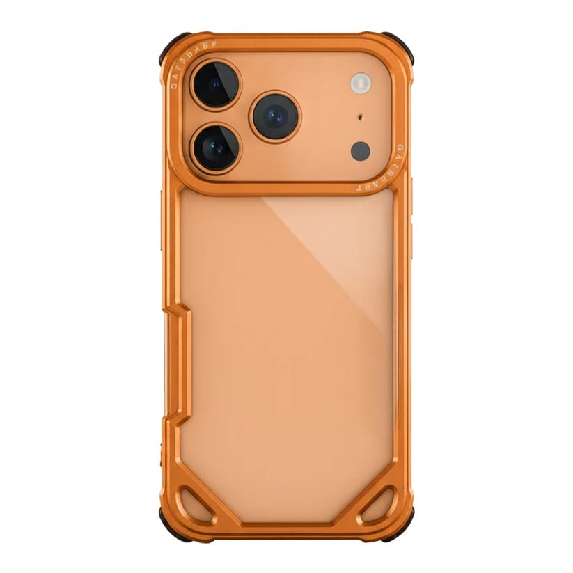 Metallic Frame Corner Guard Case for iPhone