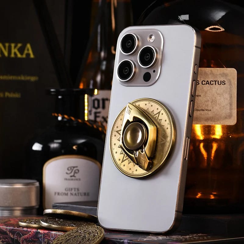 Innovative Metallic Magnetic Spinning Gripper for iphone