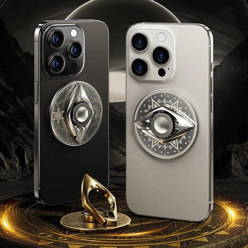 Innovative Metallic Magnetic Spinning Gripper for iphone