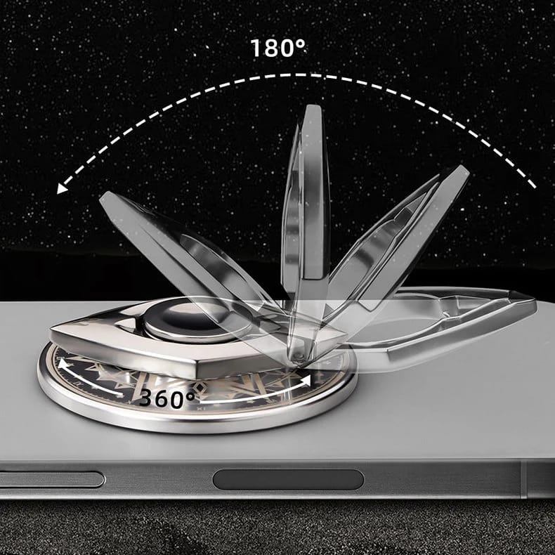 Innovative Metallic Magnetic Spinning Gripper for iphone