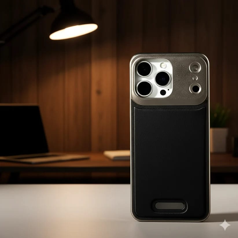 Aero Flex Premium Metallic Leather Case