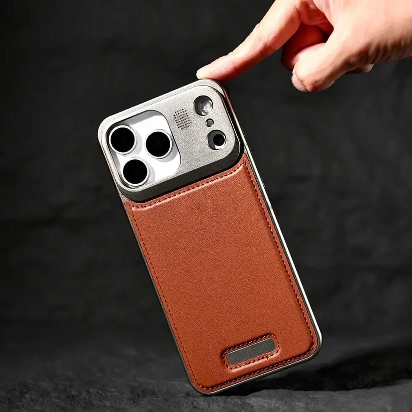 Aero Flex Premium Metallic Leather Case