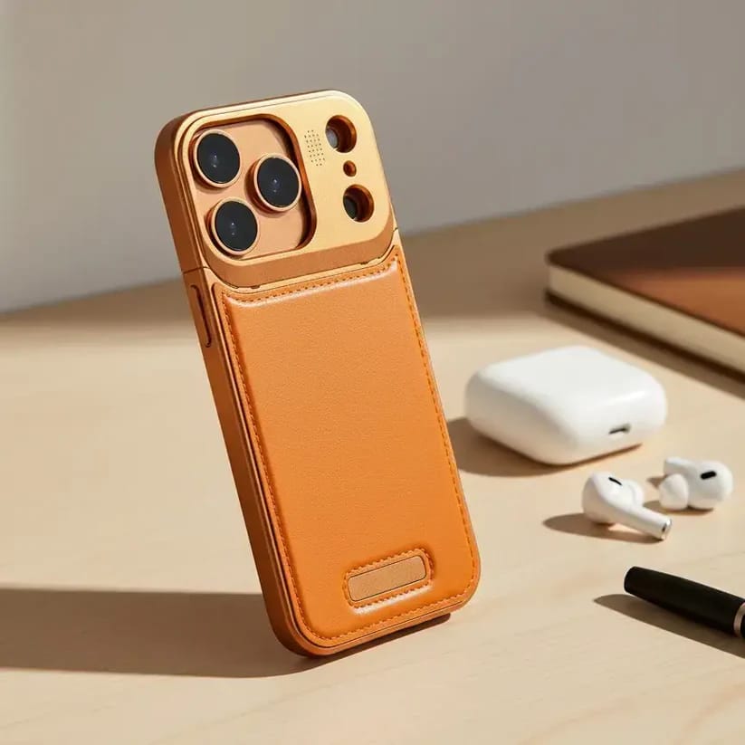 Aero Flex Premium Metallic Leather Case