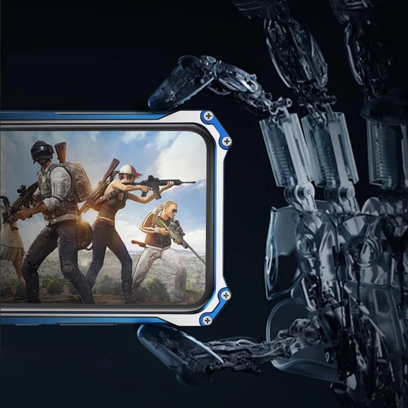 iPhone 13 Pro R-Just Aluminium Frame Metallic Case