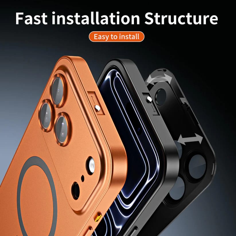 iPhone 17 Series MetallicMag Magnetic Shockproof Case