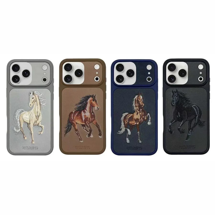 Boris Majestic Stallion Leather Case for iPhone