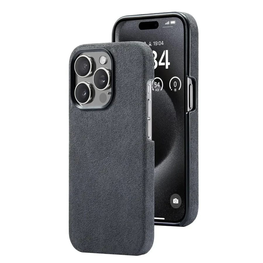 Tactile Velvet Classic Leather Case Regular for iPhone