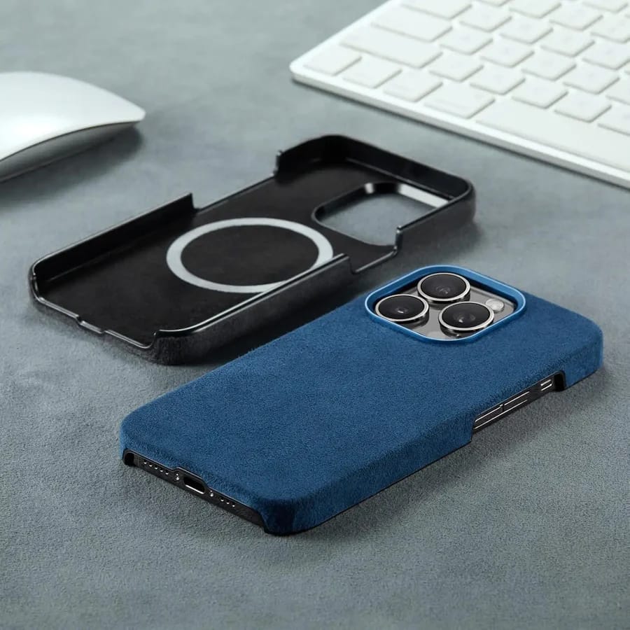 Tactile Velvet Classic Leather Case Regular for iPhone