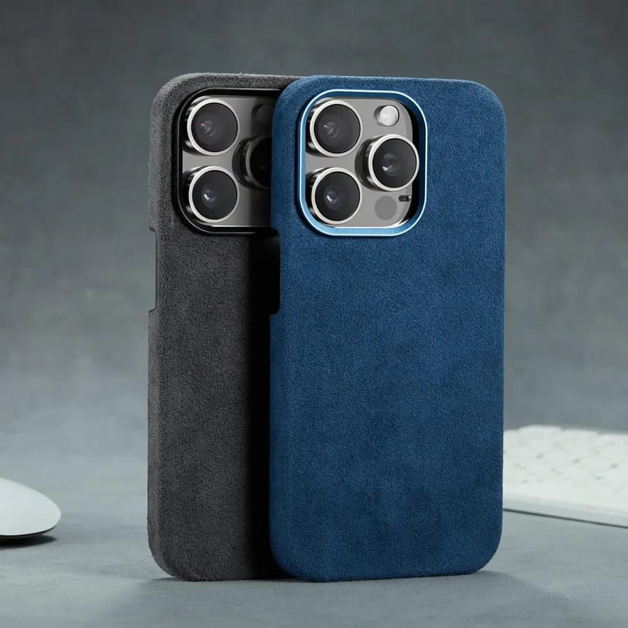 Tactile Velvet Classic Leather Case Regular for iPhone