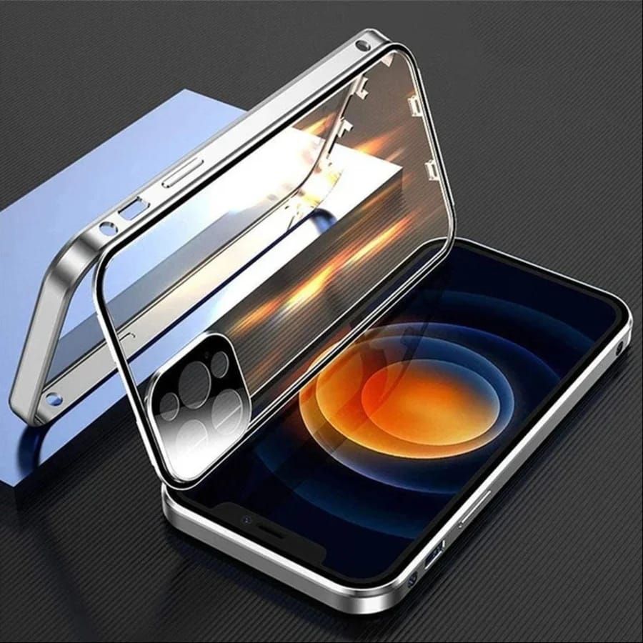 Aqua Cage Twin Glass Case for iPhone