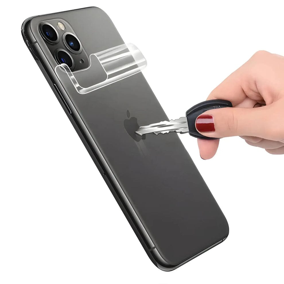 Transparent Matte Mobile Skin Wrap - (Installation Kit Included)